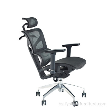 Silla ergonómica de precio de fábrica EX con reposabrazos ajustable 4D de asiento envolvente